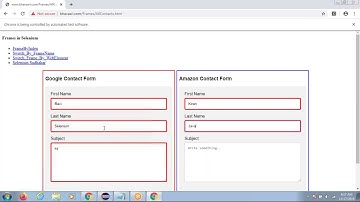 Day 019 Frames Multiple Windows Selenium Proxy Interview support Sudhakar +91-9294052778