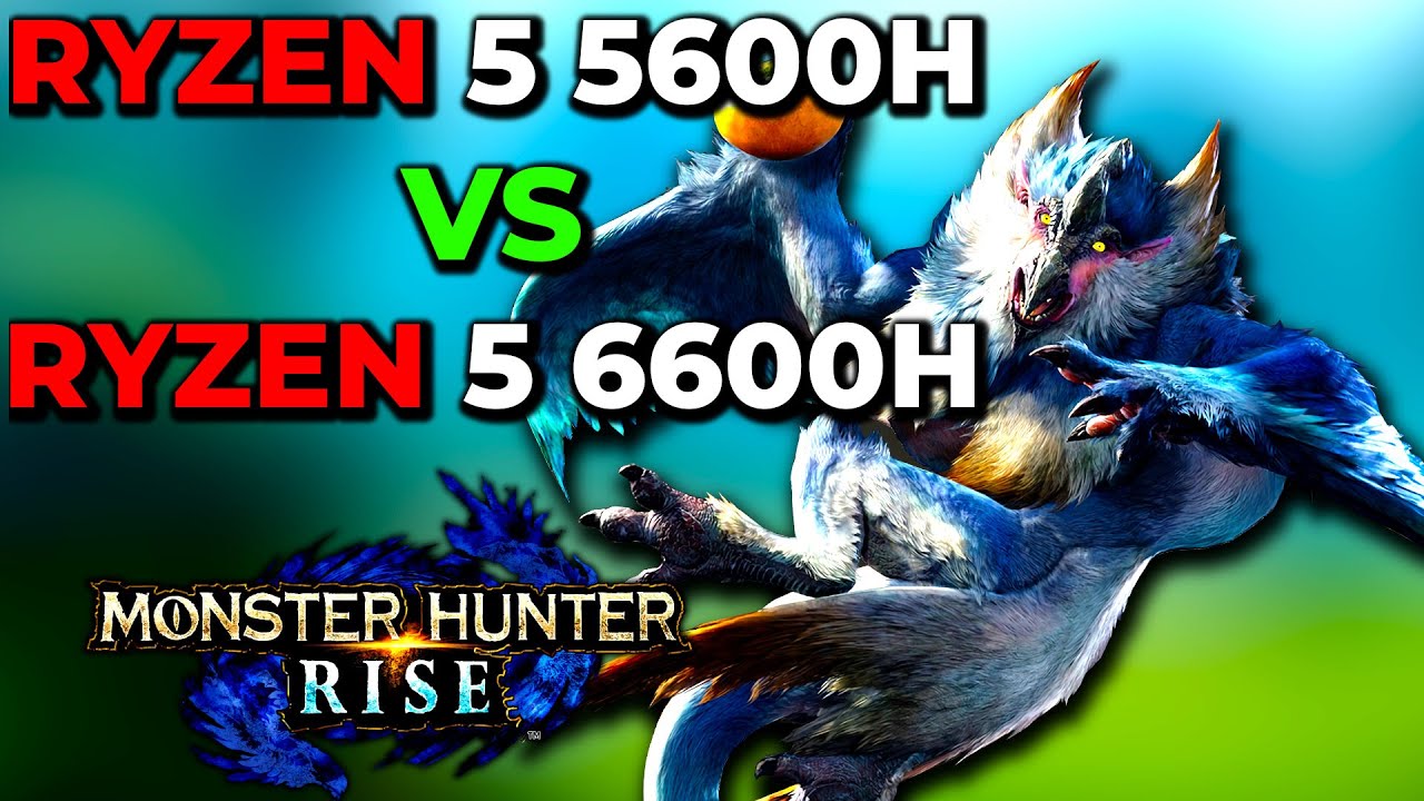 Monster Hunter Rise | R5 5600H VS R5 6600H | Beelink SER5 VS SER6 Mini ...