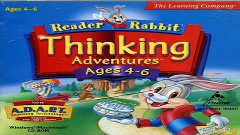 Reader Rabbit Thinking Adventures Playthrough (Skip to 15:00)