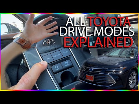 Toyota Drive Modes