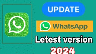 update WhatsApp to letest version 2024 #whatsapp #whatsappupdate