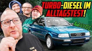 : G"UNSTIGER kann man keinen Oldtimer FAHREN! - Audi 80 B4 1.9 TDI - Der Alltagstest!