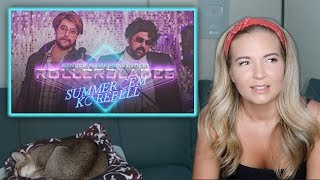 AMERICAN REACTS: Summer Cem ft. KC Rebell - ROLLERBLADES