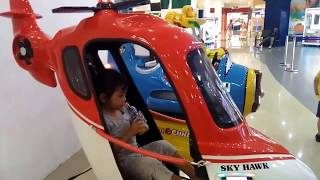 Naik Kuda dan Helikopter sky Hawk Mainan