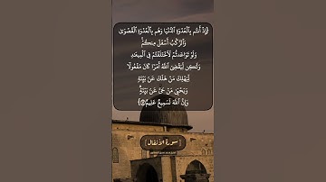 سورة الأنفال الآية ٤٢ بصوت الشيخ محمد صديق المنشاوي