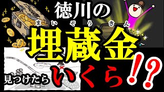 【大チャンス】徳川の埋蔵金をもし見つけたら、こんなにもらえるの！？