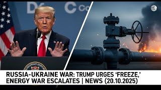 Война России и Украины:Трамп призывает к «заморозке» эскалация энергетической войны|Новости(20.1025)