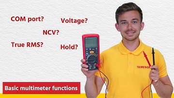 Basic multimeter functions | Tameson