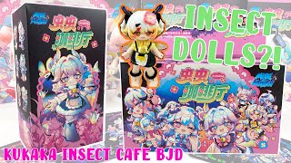 Let's Open 6 INSECT THEMED BJD Blind Boxes?! KUKAKA INSECT CAFE BALL JOINTED DOLLS FROM KIKAGOODS!