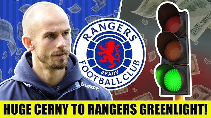 Rangers Handed MASSIVE Transfer Boost Amid Latest Vaclav Cerny Green Light!