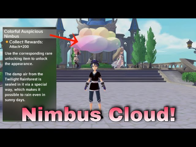 Legend of Neverland: How To Get The Colorful Auspicious Nimbus Cloud? class=