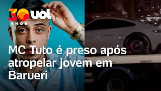 Mc Tuto É Preso Após Atropelar Jovem Durante Gravação Vídeo Mostra Carro Sendo Retirado Do Local