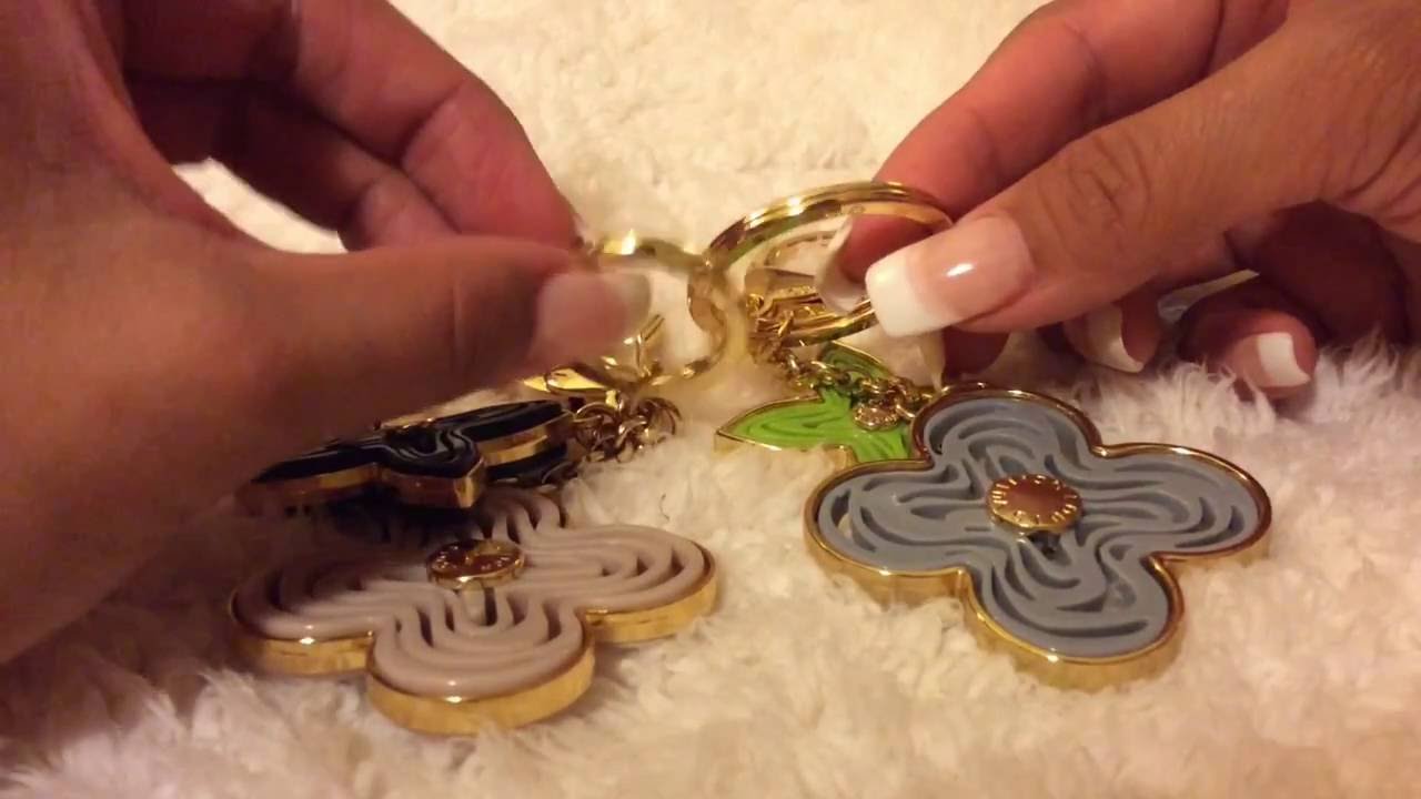 How to spot a FAKE Louis Vuitton keychain or extender 