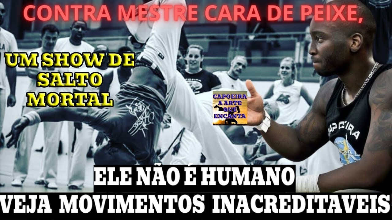 🔥Mestre Cara De Peixe Dando Um Show Incrível Na Capoeira