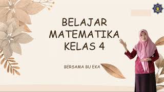 Faktor Bilangan Matematika Kelas 4 SD MUTUAL