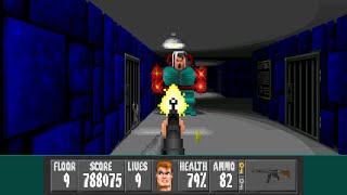 Töte Sie Alle! - E1M9: Kill That Bastard! - [Wolfenstein 3D MOD] (2023) | 4K/60