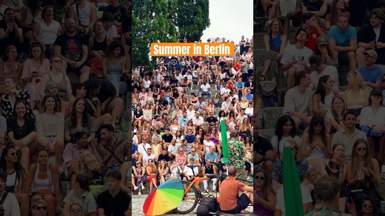 Park concert in Berlin🇩🇪📍 Mauerpark 