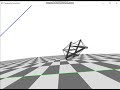 Tensegrity simulator with genetic algorithmbased locomotion