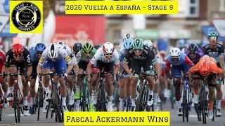 Pascal Ackermann Wins | 2020 Vuelta a España | Stage 9