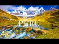 FLYING OVER PERU (4K UHD) - Relaxing Music Along With Beautiful Nature Videos - 4K Video HD