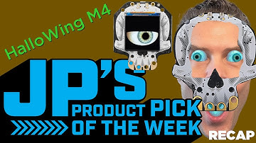 JP’s Product Pick of the Week 10/10/23 HalloWing M4 Goth Edition RECAP #adafruit