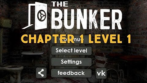 Bunker Escape Room Chapter 1 Level 1 Walkthrough