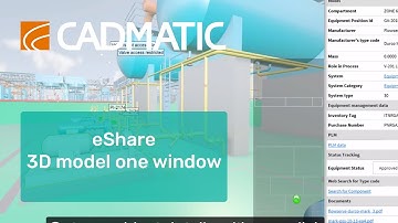 CADMATIC eShare for Plant EPC projects — 3D model one window