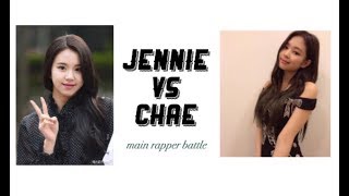 MAIN RAPPER BATTLE | CHAEYOUNG (TWICE) VS JENNIE (BLACKPINK)