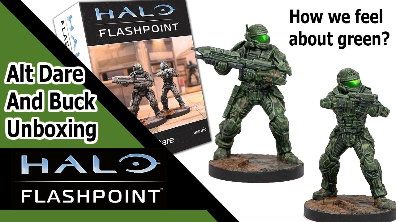 Dare And Buck Alt Pose | Unboxing | Halo: Flashpoint - YouTube
