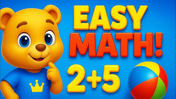 Learn Addition with Cute Animations | Easy Counting for Children