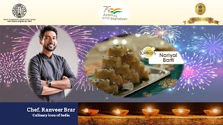 Diwali Delicious Dhamaka - Coconut Barfi - by Chef Ranveer Brar