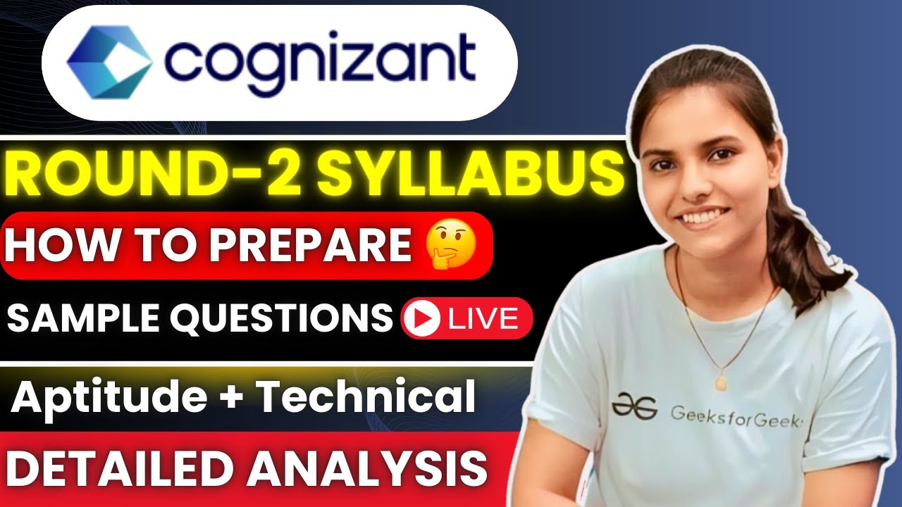 Cognizant Round 2 Syllabus Complete Analysis Cognizant Aptitude cognizant-round-2-syllabus-complete-analysis-cognizant-aptitude
