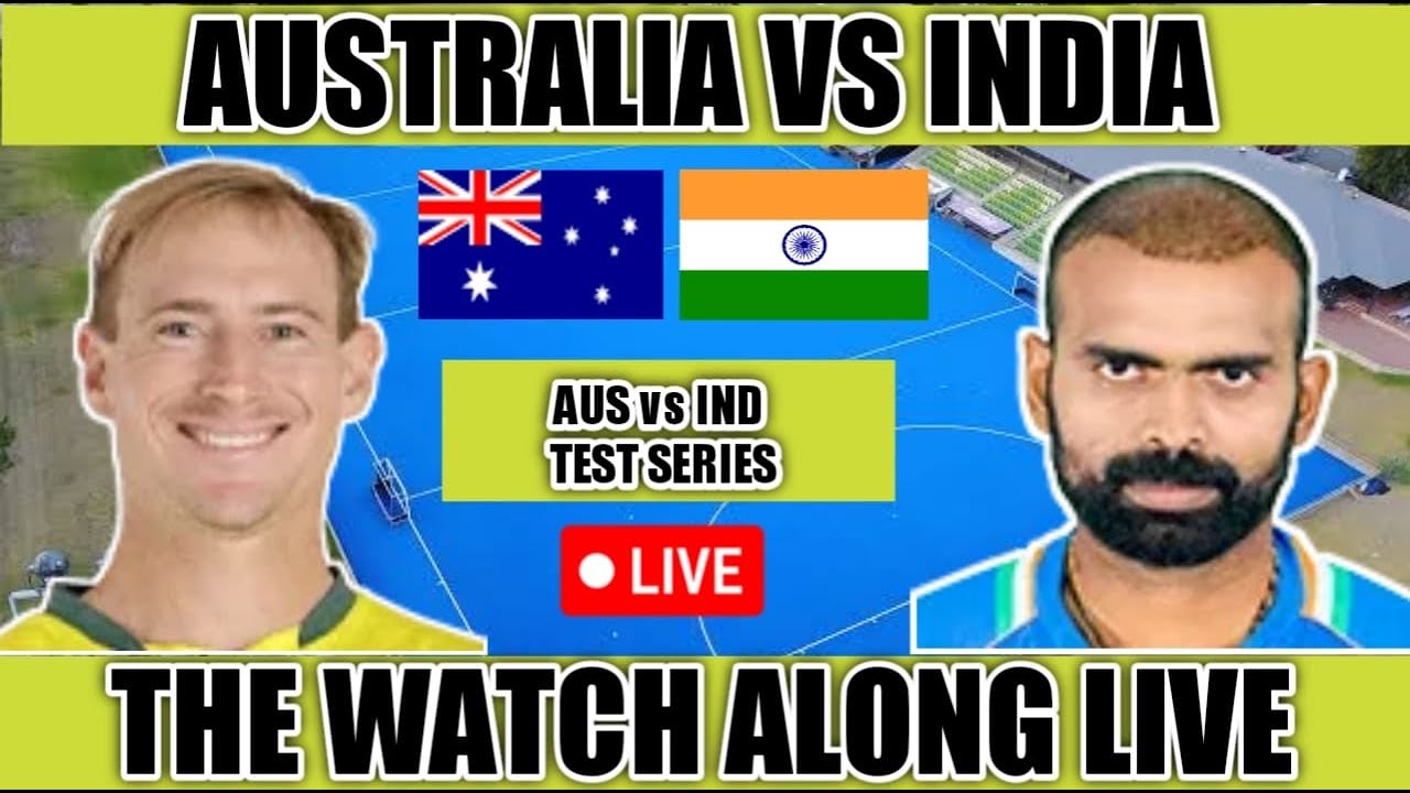 Australia vs India AUS vs IND Test Series 2024 The Watch Along Live YouTube