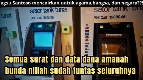 All letters and data for Bunda Niliah