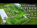 Productive permaculture inspired kitchen garden  practical selfsufficiency in action
