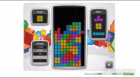 tetris.com , tetrising on level 25-28