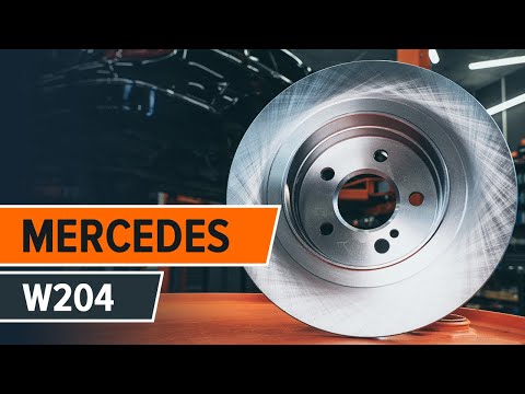 Как заменить задние тормозные диски на MERCEDES W204 [ВИДЕОУРОК AUTODOC]