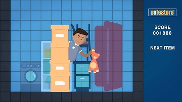 Packing a self storage unit (short animation) by Safestore