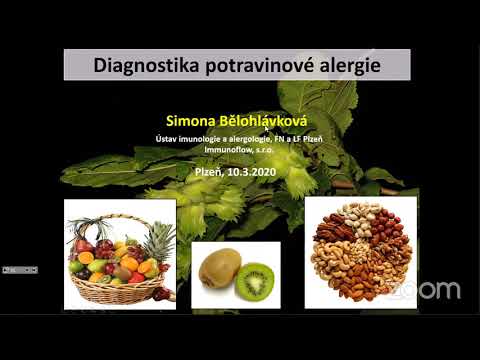 Video: Potravinové Alergie - Prevencia, Diagnostika, Terapia