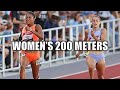 Abby steiner vs gabby thomas  womens 200 meters  2024 los angeles grand prix