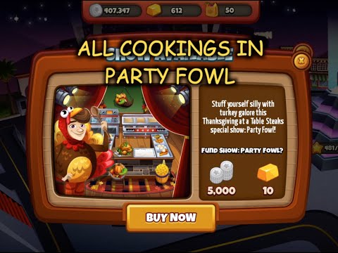 all-cookings-in-party-fowl-&-hidden-recipe---stuffing-(cooking-dash)