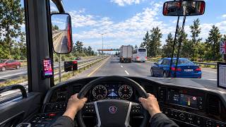 American Coach Bus Driving|Realistic POV: Nashville to Olathe|Bus Simulator Ultimate|Android screenshot 5