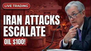 Oil Prices Surge! FED Rate Cuts Doubtful As Inflation Rises | Live Trading Stocks Futures