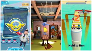 FUN RACE 3D vs SUPER WINGS JETT RUN vs LITTLE KRISHNA || COMPARE GAMEPLAY WALKTHROUGH screenshot 4