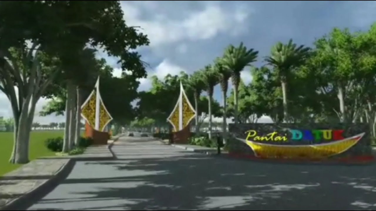 Desain Pantai Pulau Datok YouTube