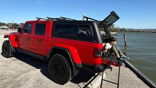 Loving my Jeep Gladiator JT Rubicon X:1 year build, fun in the sun off-road adventures, 15k miles.