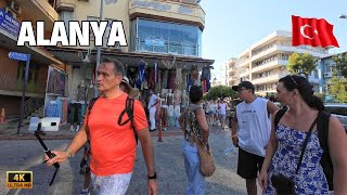 ALANYA Night Harbour Walking Tour Türkiye | Marina Walk Alanya Antalya Turkey 2025 [4K HDR]