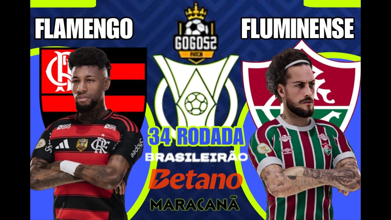 FLAMENGO X FLUMINENSE 34 RODADA | GOGOSZ PATCH