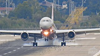 Tu-204 three jewelry landings in Sochi.