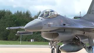 F-16 Morning Wave Take Off at Volkel 22 September 2023